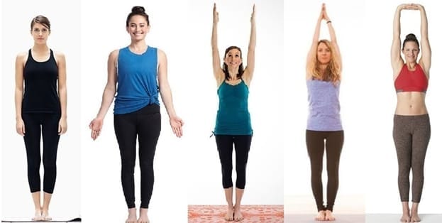 Tadasana step