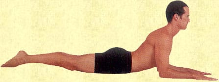 artha bhujangasana male