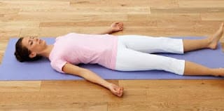 Continue the practice for - Savasana-Santhiyasana-g